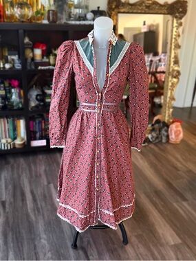 Gunne Sax prairie dress